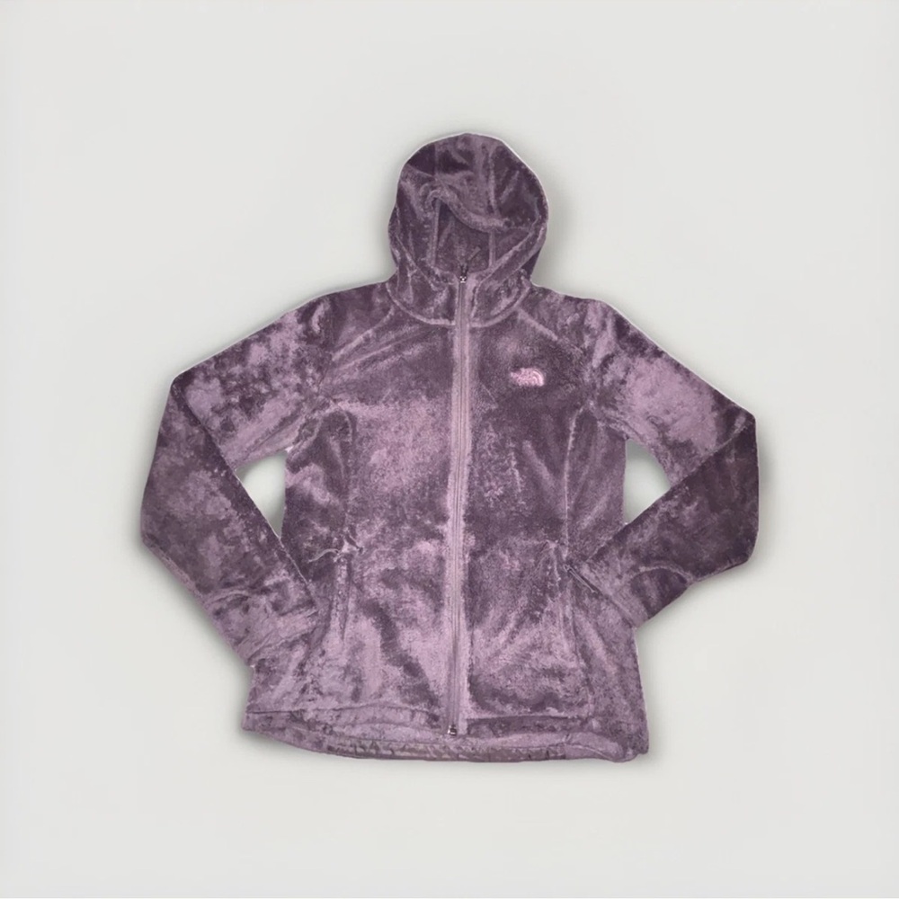 The North Face Osito Fleece Jacket Women’s Small Purple Full‎ Zip Outdoor Hiking